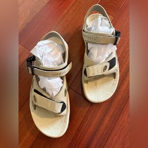 Merrell Sandal Womens Size 9 Performance Footwear High tide Beige